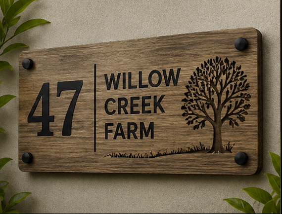 Wooden Signs