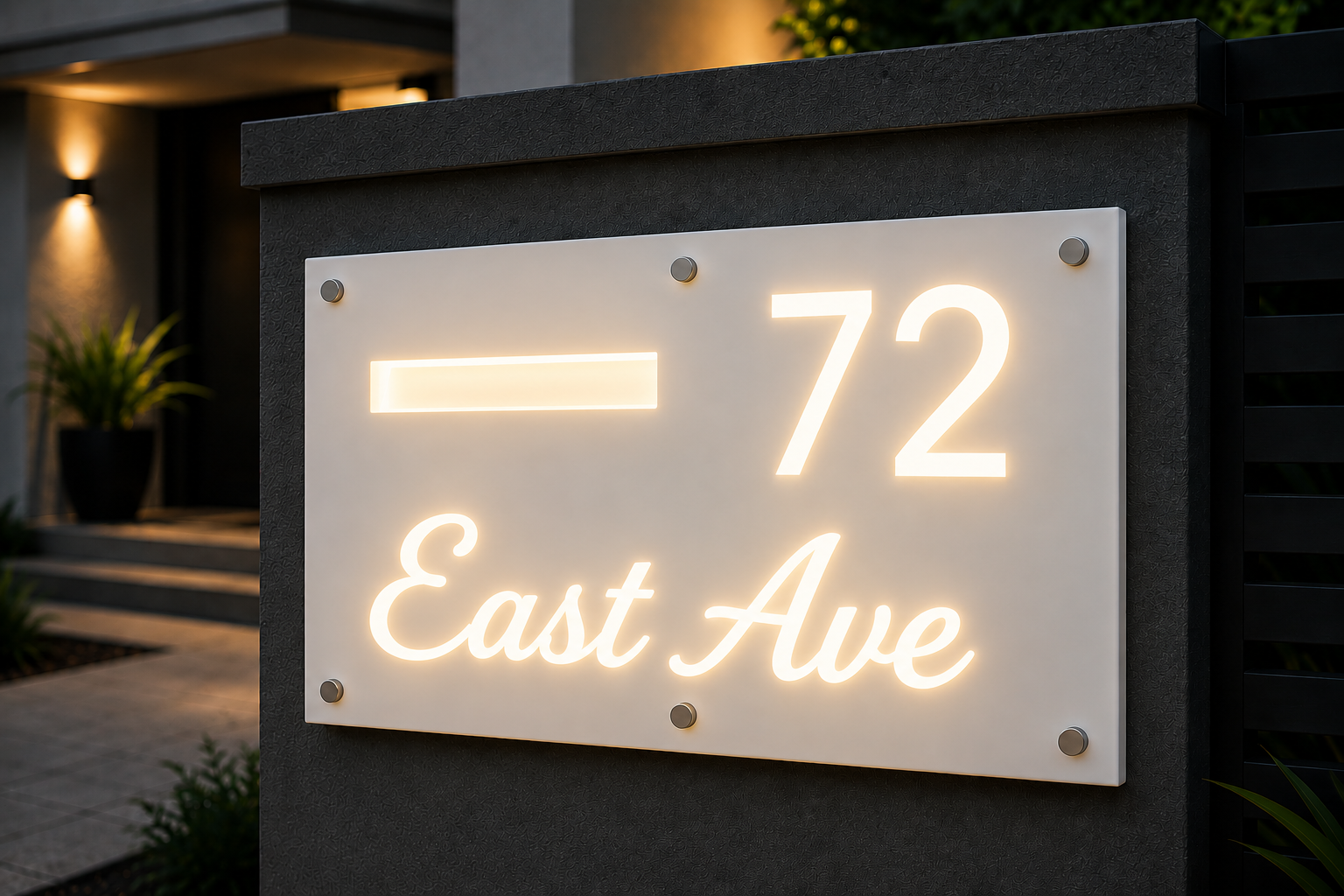 Luxe LED Signs with Letterbox Access - Image 2